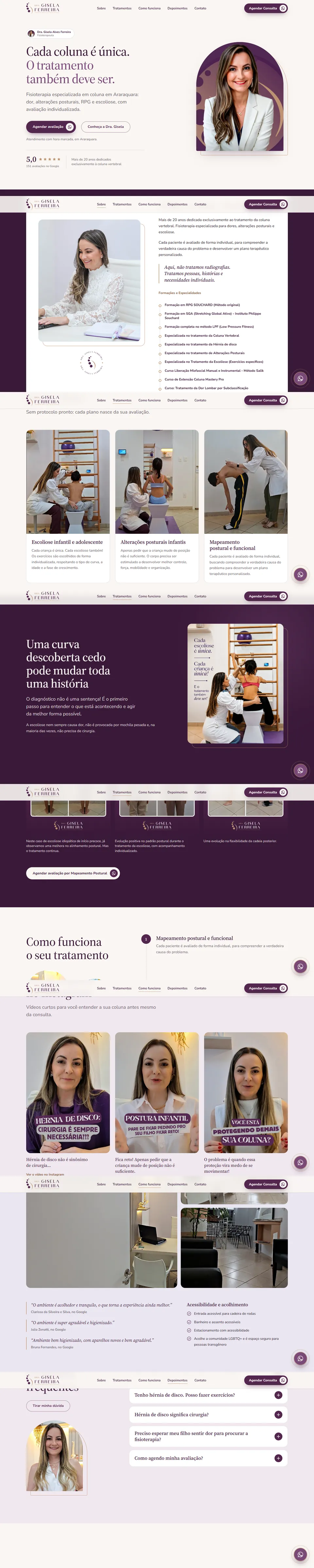 Site de Dra. Gisela Alves Ferreira